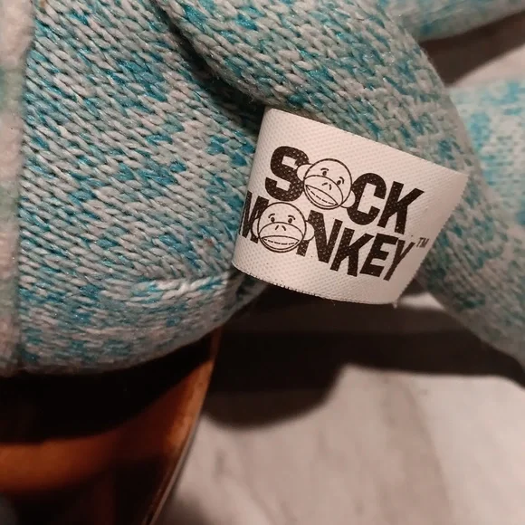 Sock monkey Rabbit - Picture 3 of 6